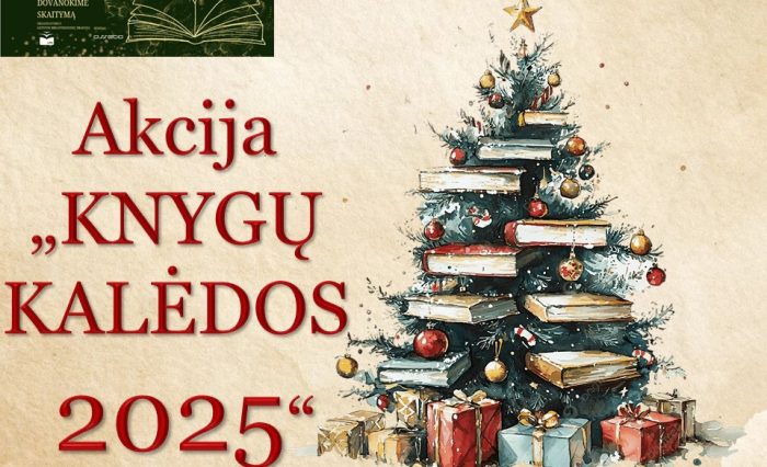 Akcija „Knygų Kalėdos 2025